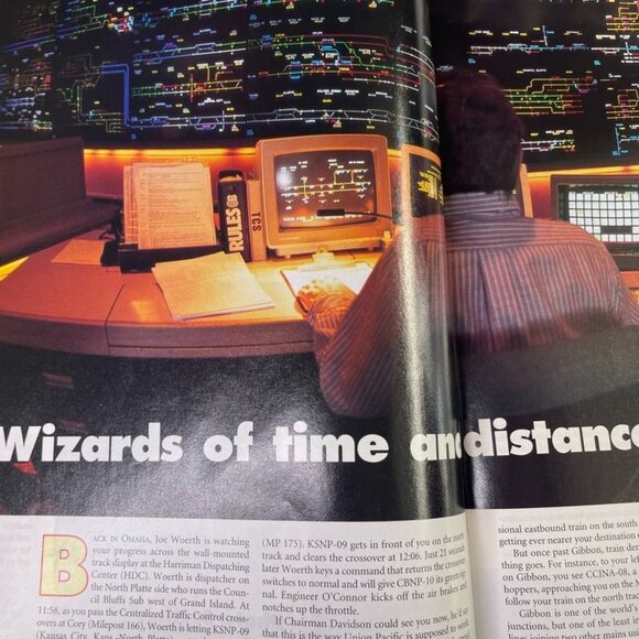 Trains Magazine Railroading Enthusiast November 1995 Vol 55 No 11 u Union Pacif - Picture 10 of 10